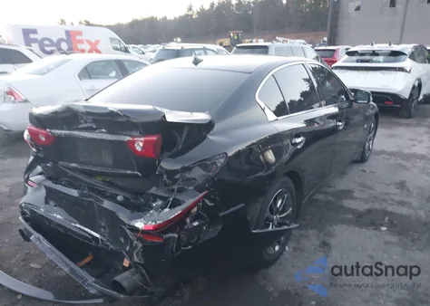 2015 Infiniti Q50 Premium from USA, damaged, VIN JN1BV7AR4FM414256